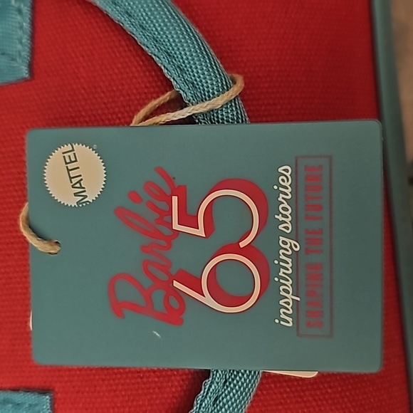 Barbie × Miniso Collection 65th Anniversary Series Pink Logo Handbag Purse - Picture 8 of 11